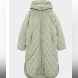 Zara Oversized Quilted Jacket